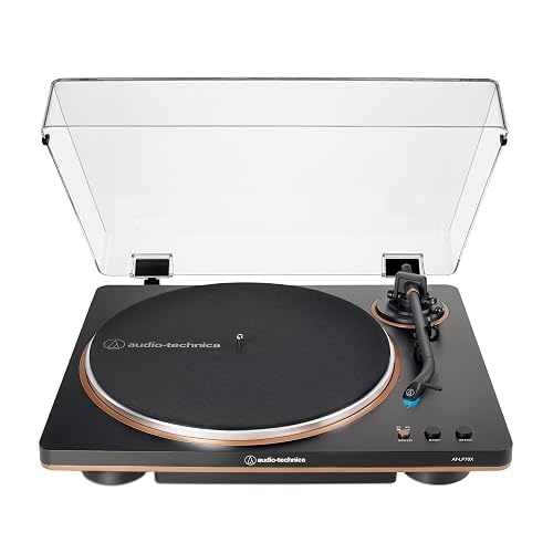 Audio-Technica AT-LP70X Tocadiscos automáticos (Negro/Bronce)