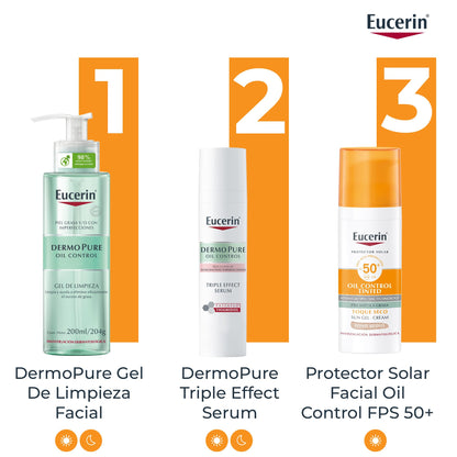 Eucerin Eucerin Sun Oil Control Fps 50+ Tono Medio 50Ml