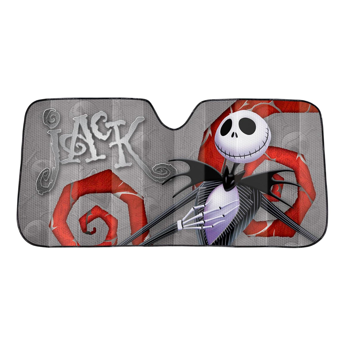 Plasticolor 003677R01 Parasol para Parabrisas Estilo acordeón 'Nightmare Before Christmas'