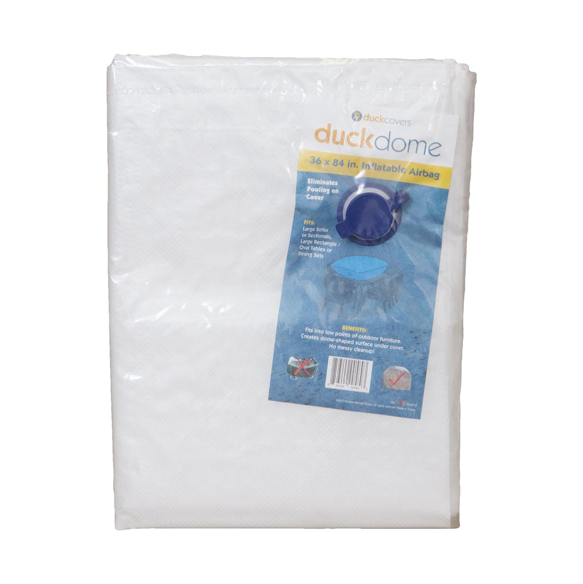 Duck Covers Duck Dome Airbag for Rectangle/Oval Tables Greater than 97" Long (With or Without Chairs), or Sofas Greater than 88" Long
