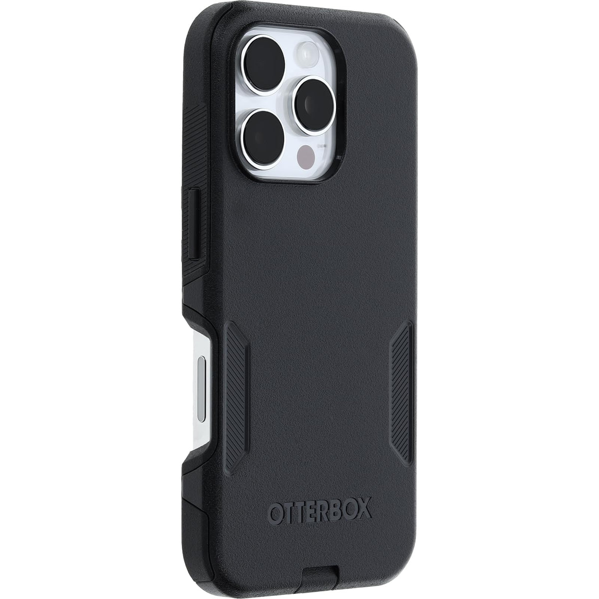 Otterbox - Funda para iPhone 16 Pro Commuter Series, Color Negro (Unidad única se envía en Bolsa de plástico)