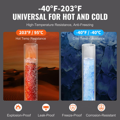 VEVOR Tubería PEX de 3/4 de pulgada y 100 pies de longitud. Tubería flexible PEX-B para agua potable. Líneas de agua PEX para agua caliente/fría, fácil de restaurar. Azul.