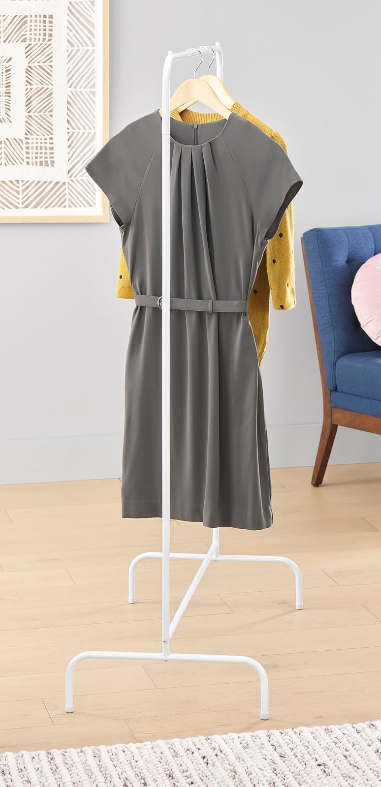 Whitmor 6023–1168 Perchero para ropa, 17.75" x 33.5" x 57.25"