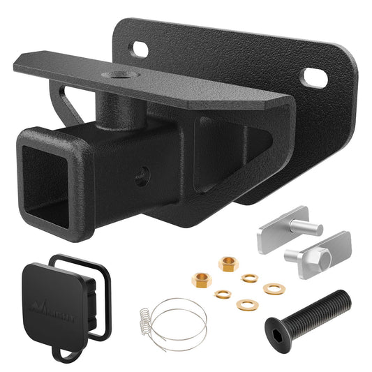 Nilight Receptor de Enganche de Remolque Trasero 90055A, 5 cm, Clase 3, para Dodge Ram 1500 2003-2018 y Ram 2500/3500 2003-2013