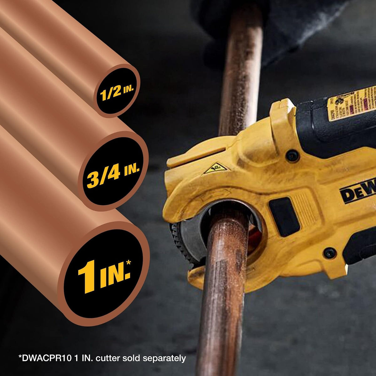 DEWALT Impact Connect Rueda Cortadora de Cobre ½" DWACPR12