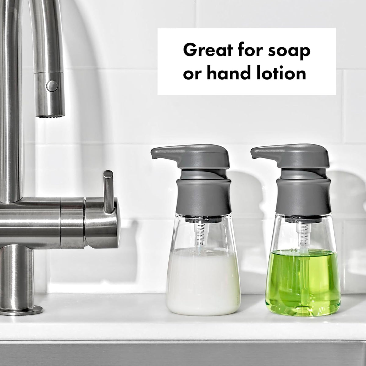 OXO Good Grips - Dispensador de jabón - 10 onzas