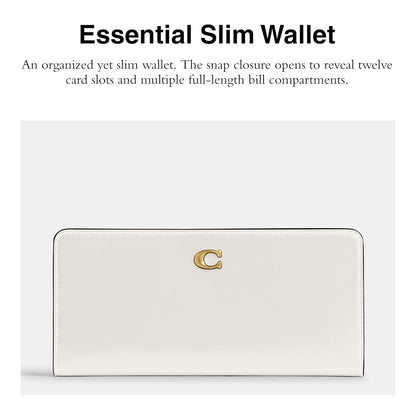 Coach Essential - portafolios delgada para mujer