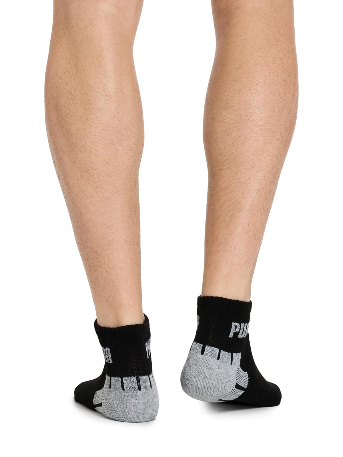 PUMA 8 Pack Athletic Cushioned Quarter Crew Socks Calcetines deportivos Hombre