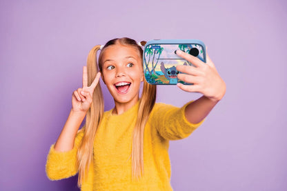 Lexibook, Disney Stitch, StarCAM Print, Pack de cámara con Impresora instantánea, función de Foto y vídeo, Tarjeta SD de 32 GB y Kit de personalización de Fotos Incluido, DJ150D