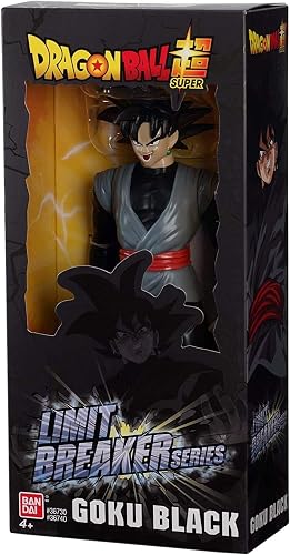 Dragon Ball Super - Figura de acción articula, Dragon Ball Goku Black Limit Breaker Serie 4 de 12 Pulgadas - 5 Puntos de articulación para Juego y colección