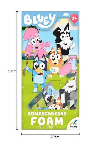 Novelty Televisa Rompecabezas Infantil Foam, Bluey