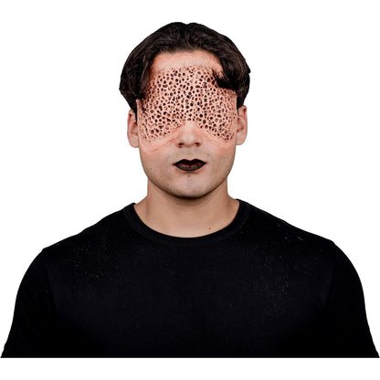 Ghoulish Productions Aplicaciones De Látex Trypophobic face, Efectos para Cosplay Cara Tripofóbica FX para Disfraz, Protesis Tripofóbia ideal para Disfraz Halloween y Fiestas Temáticas