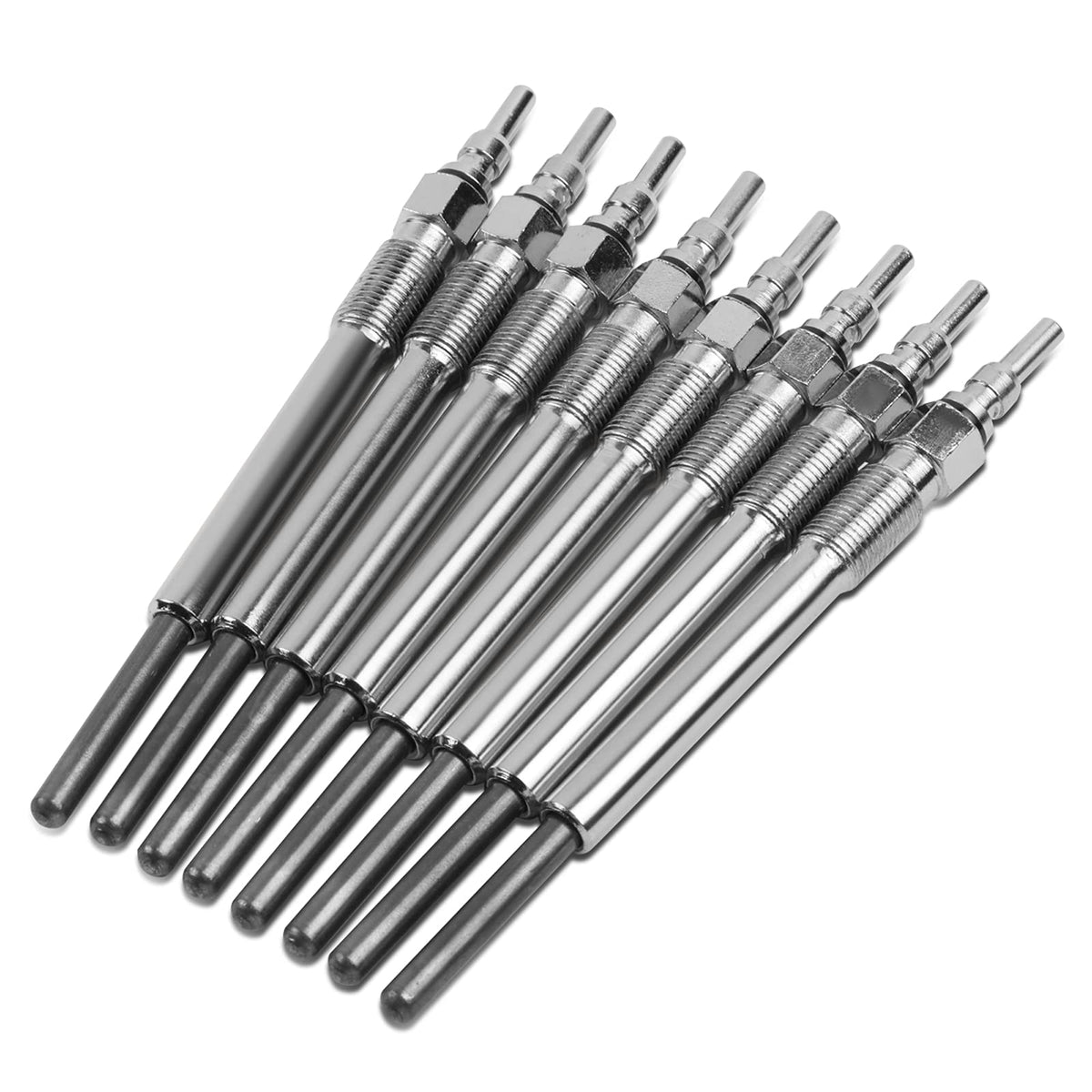 DNA Motoring Juego de 8 Bujías Incandescentes para Ford E350/F250-F550 7.3L Turbo Diesel ZTL-H-0006