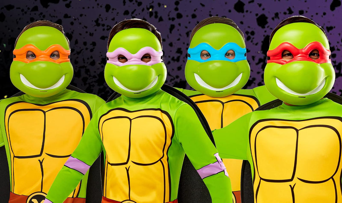 Rubies - Disfraz de Tortugas Ninja Mutantes Adolescentes: Leonardo para niños, talla S