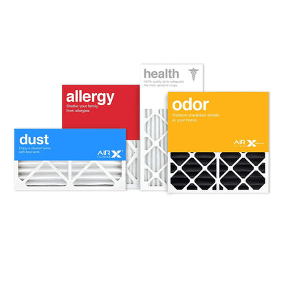 AiRx ODOR 20 x 20 x 1 Filtros de aire – Mejor para el control de olor, 14 x 14 x 1, Blanco