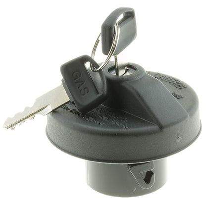 MotoRad MGC903 Tapón de Combustible con Llave for Flex-Fuel Applications with Black Cam-On (non-threaded) Caps Fuel Tank Cap Compatible con Chevy Silverado 1500 04–12 2500 HD 04–10 Malibu 04–12 Tahoe