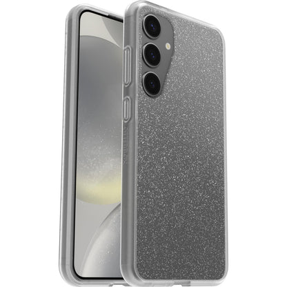 OtterBox - Carcasa para Samsung Galaxy S24+ Prefix Series, Color de Stardust (Transparente/Purpurina), Ultrafina, amigable con el Bolsillo, Bordes elevados Que protegen la cámara y la visualización