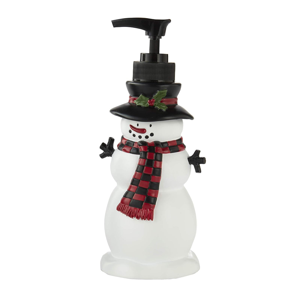 SKL HOME by Saturday Knight Ltd. Westwick Cortina de Ducha, diseño de Rayas, Color Gris y Multicolor, Dispensador de loción/jabón, Rojo, 1 - Lotion - Soap Dispenser