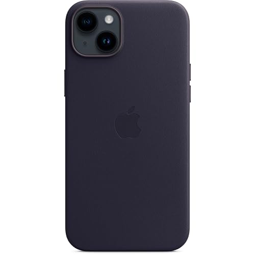 Funda de Piel con MagSafe para el iPhone 14 Plus - Naranja