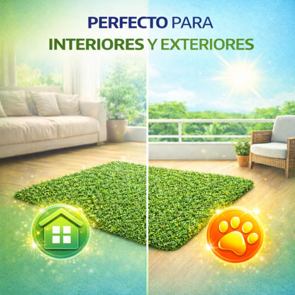 Fancy Pets Repuesto de Pasto para Doggie Grass XCH, Tapete Antimicrobiano para Perros, Fácil Limpieza y Resistente