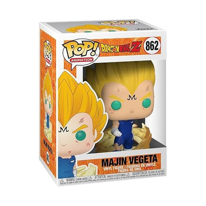 Funko Pop! Animation: Dragon Ball Z - Majin Vegeta | Mercancía Oficial de Anime - Figura de Vinilo Coleccionable para Decoración - Regalo de Cumpleaños para Fans
