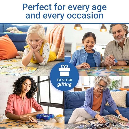 Ravensburger Pokémon 151 Clásicos de Kanto, Primera Generación | Rompecabezas 1000 Piezas para Adultos y Niños 12+ | Rompecabezas de Colección | Calidad Premium Alemana con Corte Preciso