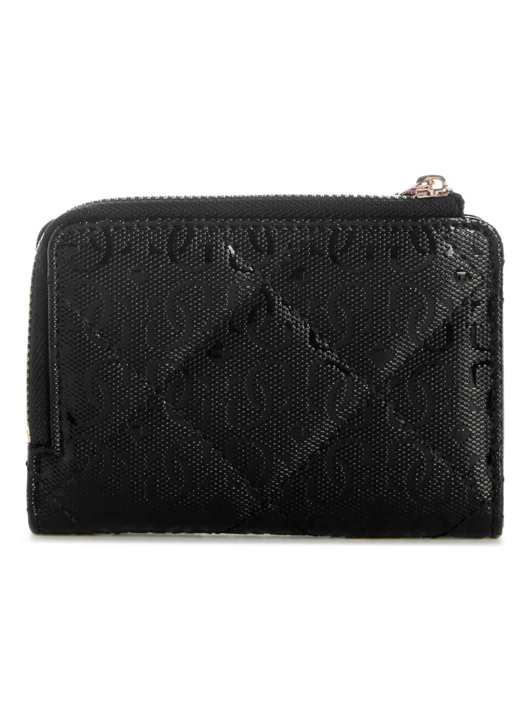 CARTERA GUESS LIBBY SLG ZIP AROUND CARD CASE MUJER NEGRO GG9912156-BLA