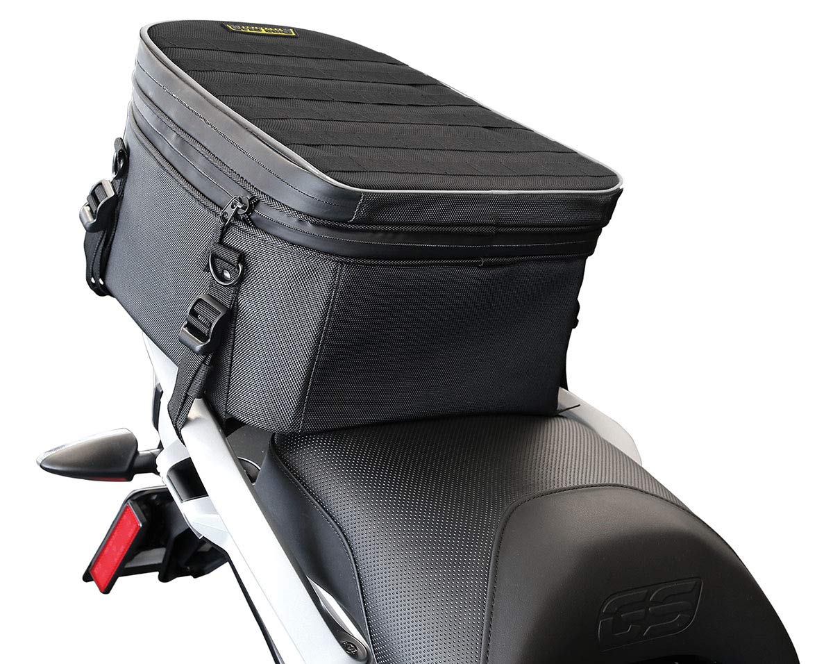 Nelson-Rigg Trails End Adventure Bolsa de Cola para Motocicleta RG-1055, Negra