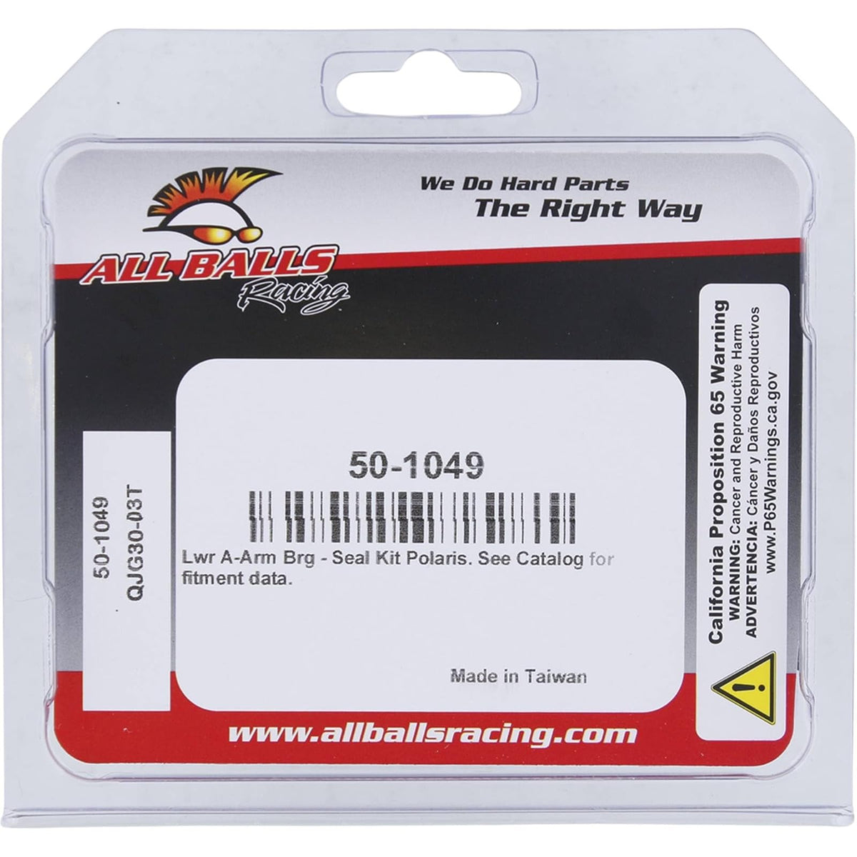 All Balls 50-1049 Kit de Bujes de Brazo A Inferior para Polaris Sportsman 400 500
