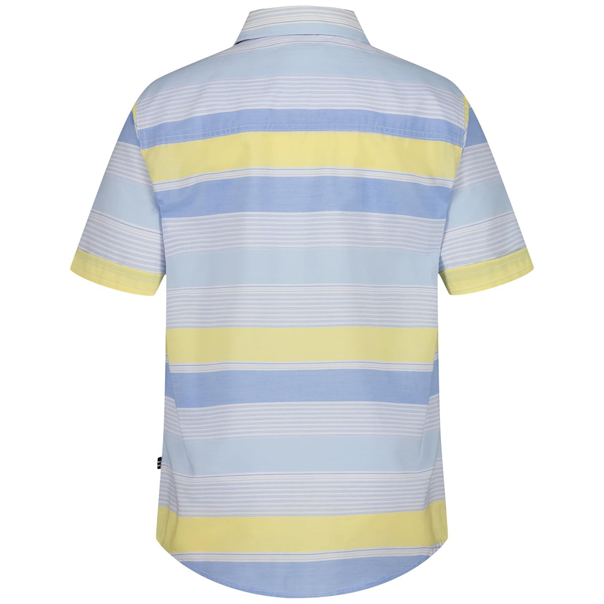 Nautica - Camisa Tejida de Manga Corta con Botones, Ligera y Transpirable