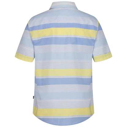 Nautica - Camisa Tejida de Manga Corta con Botones, Ligera y Transpirable