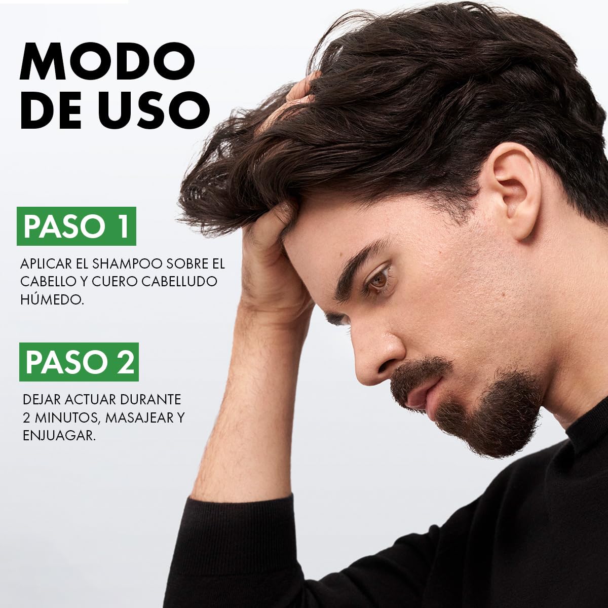 Vichy Dercos Shampoo Dermatológico Anti-Caspa Cabello Normal a Seco 200ml | Elimina 100% de Caspa Visible y su Reaparición, Reduce Comezón desde 1er Uso, con Ácido Salicílico y Selenio DS