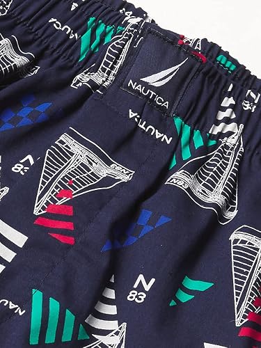 Nautica Paquete de 3 Calzoncillos Tejidos de algodón Bóxer para Hombre