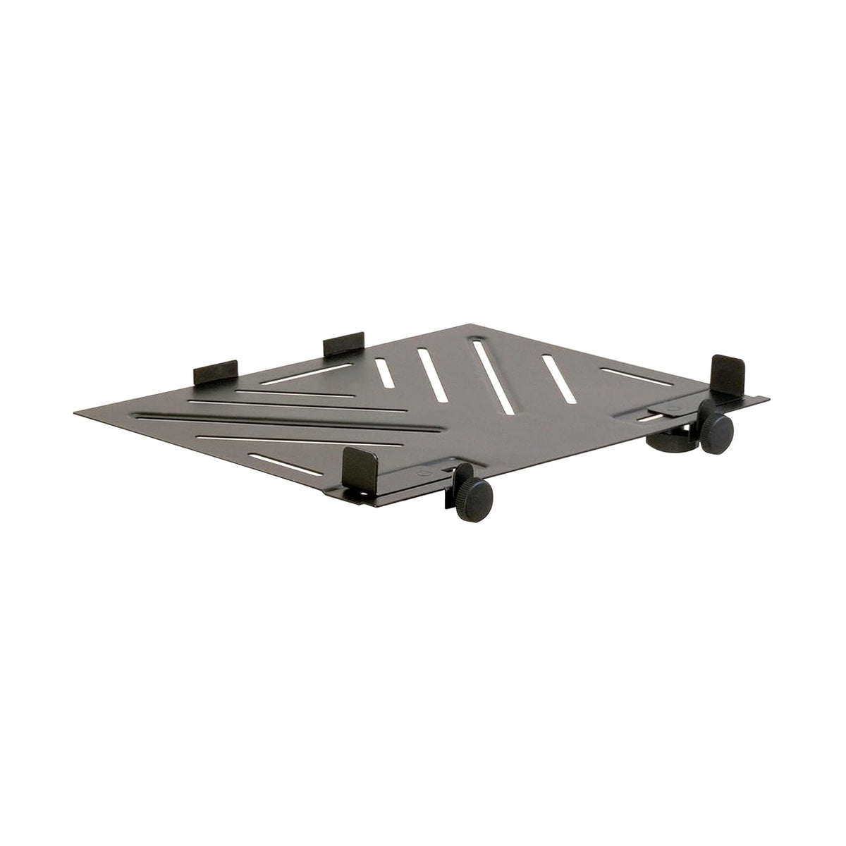 On-Stage MSA5000 - Soporte para laptop y tabletas | Versátil, ranuras de ventilación, pestañas ajustables, para estudio o escenarios