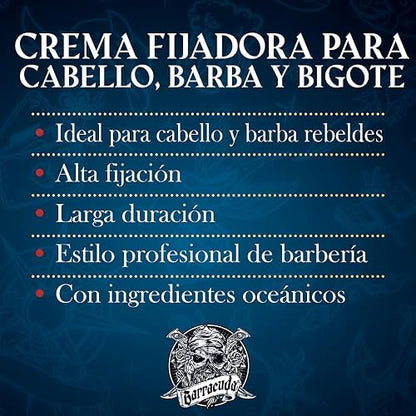 Barracuda Crema Fijadora Hold Cream Original 150g