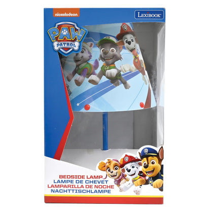 Lexibook Paw Patrol Soft Light Bedside Lamp with Lampshade for Children's Room - LT010PA