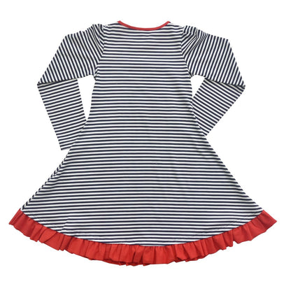 Disney Vestido Manga Larga Minnie Mouse para Niña