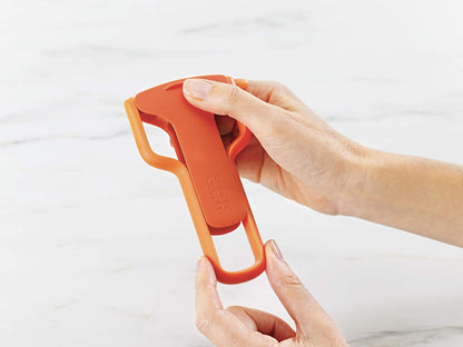 Joseph Joseph SafeStore Pelador, talla única, naranja