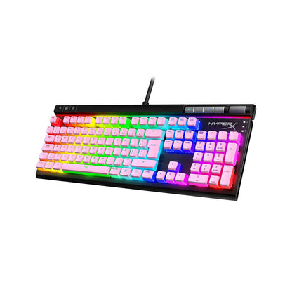 HyperX Pudding Keycaps Teclas ABS de Color Rosa Set Completo - LA