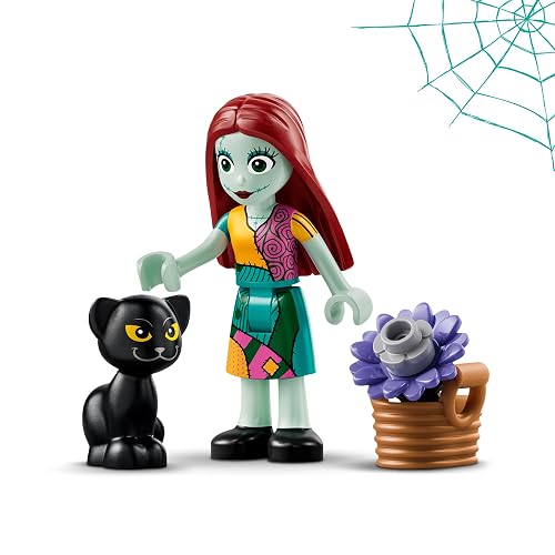 LEGO | Disney Maceta de Sally – Set de Construcción Basado en El Extraño Mundo de Jack de Tim Burton – Minipersonaje y Personaje Felino para Niñas y Niños Desde 9 Años – 43288