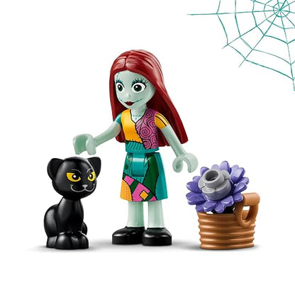 LEGO | Disney Maceta de Sally – Set de Construcción Basado en El Extraño Mundo de Jack de Tim Burton – Minipersonaje y Personaje Felino para Niñas y Niños Desde 9 Años – 43288