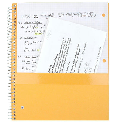 Five Star DuraShield - Cuadernos de 4 unidades, 1 tema, papel de rayas anchas, 10-1/2 x 8 pulgadas, 100 hojas, negro, rojo, verde eléctrico, azul cobalto (930021)