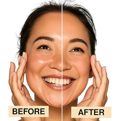 Palladio Papeles Faciales de Arroz para Piel Grasa, Hojas Absorbentes de Doble Cara Warm Beige