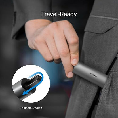 TP-Link - Adaptador USB C a Ethernet, Adaptador de Red Plug & Play de 2.5 G, Tipo C a RJ45, Funda de aleación de Aluminio, Compatible con Thunderbolt 4/3 para MacBook Pro/Air, iPad, iPhone 16 Pro/MAX