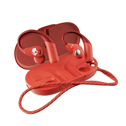 Skullcandy Push 540 Open - Audífonos Bluetooth Open-Ear - Rojo