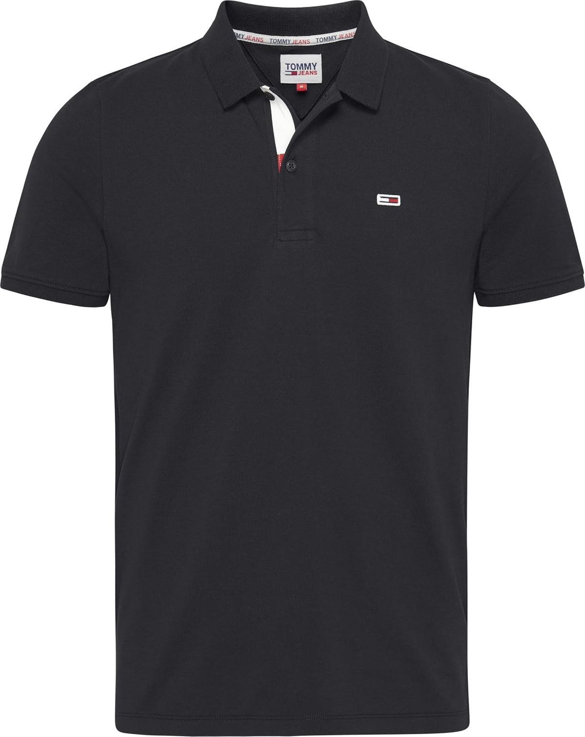 Tommy Hilfiger Playera Polo para Hombre - M - Negro
