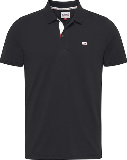Tommy Hilfiger Playera Polo para Hombre - M - Negro