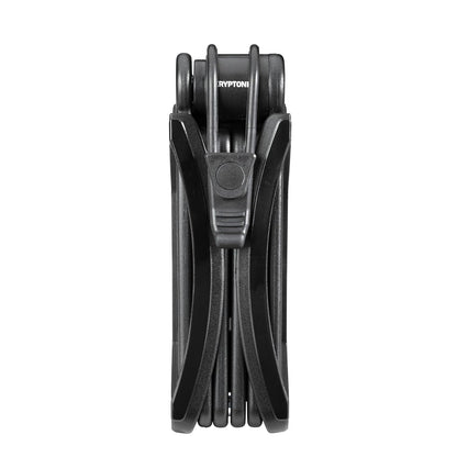 Kryptonite - Candado plegable para bicicleta, compacto, ligero, de alta seguridad, antirrobo, plegable, con 2 llaves y soporte para eléctricas, scooter, de montaña, 88,4 cm