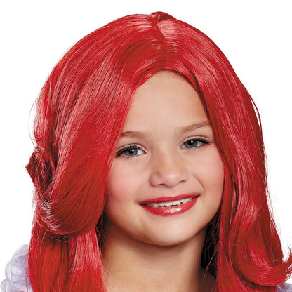 Accesorio Oficial Disney, Peluca de Ariel de la Sirenita, Unitalla Infantil