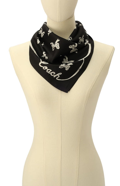 Coach BOWS BANDANA ESTAMPADO DE SEDA